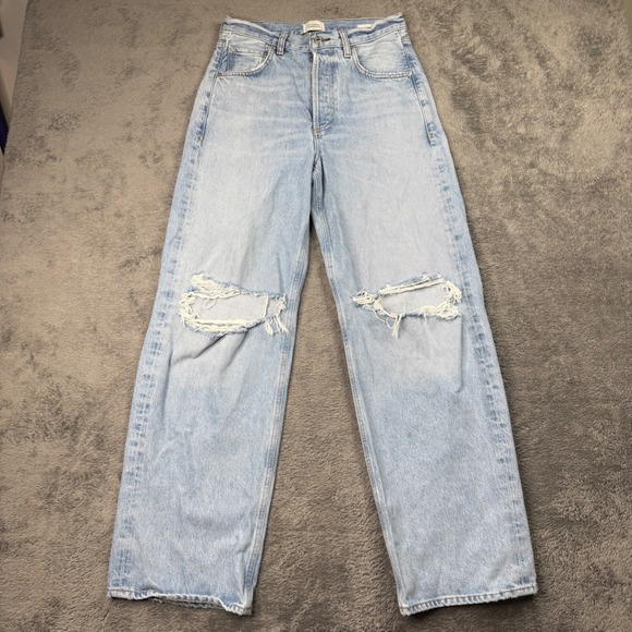 Citizens of Humanity Ayla Baggy Jeans in Pagoda - Picture 2 of 11